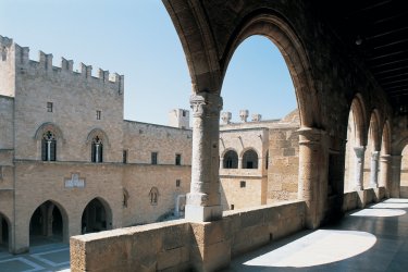 Palais des chevaliers, Rhodes Chora. - Alamer - Iconotec