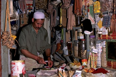 Boutique de la médina de Tétouan. (© Author's Image)