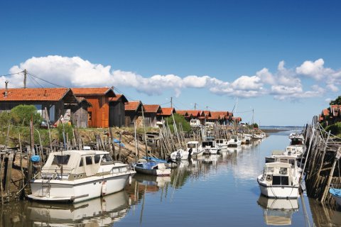 Le port ostréicole de La Teste de Buch (© Philippe Devanne - Fotolia)