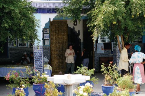 Synagogue Lazama, dans le quartier du Mellah. (© Sébastien CAILLEUX)