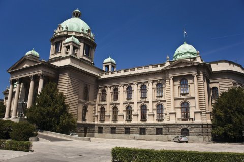 Assemblée nationale de Serbie. (© Adam RADOSAVIJEVIC - Fotolia)