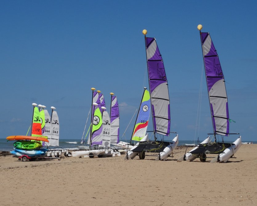 <p>Voile à St-Jean de Monts.</p>