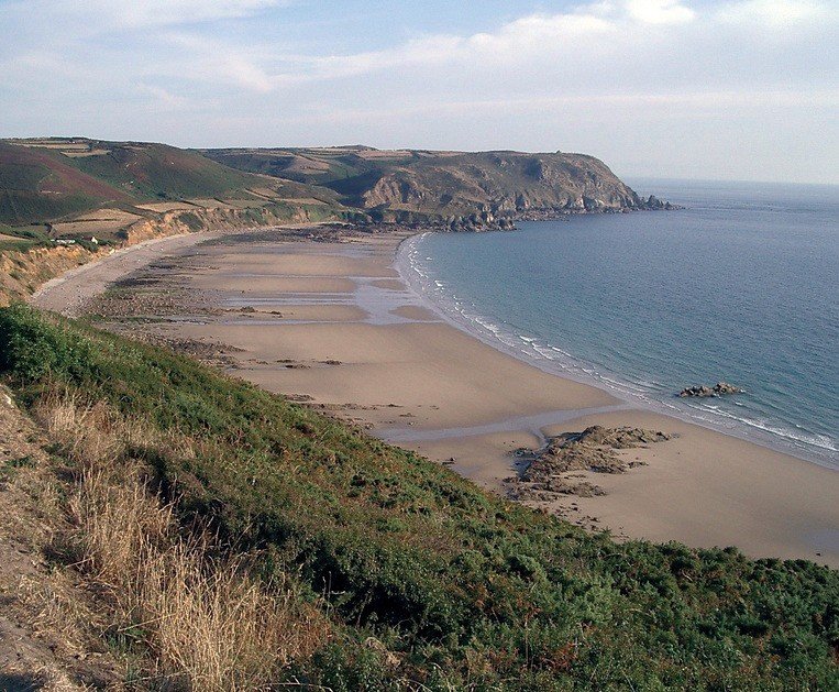 <p>La baie de La Hague</p>