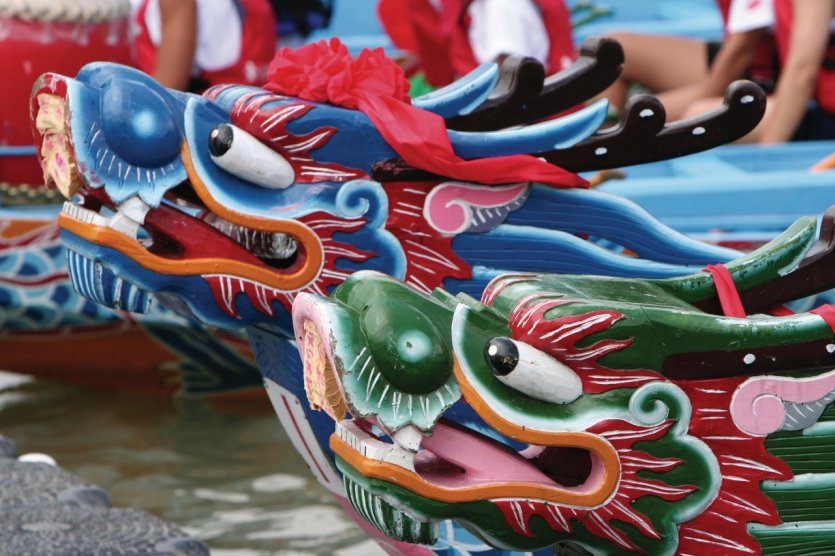 Course des bateaux dragon