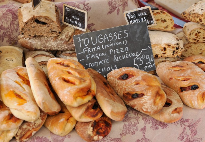 <p>La fougasse est une spécialité provençale.</p>