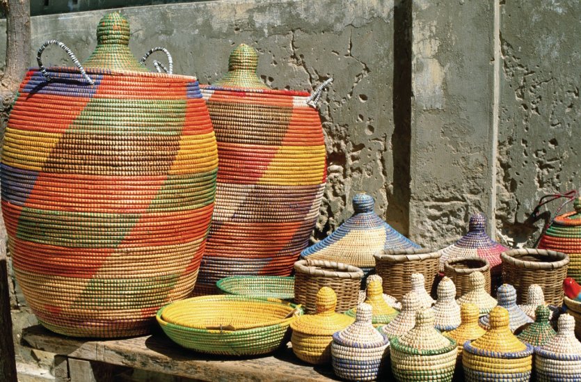 <p>Artisanat de Joal-Fadiouth.</p>