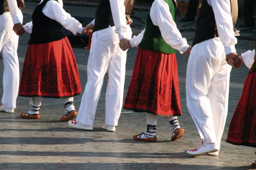 Danseurs basques.