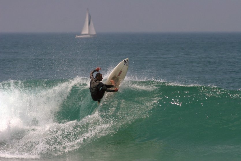 <p>Le Pays basque, paradis des surfeurs</p>