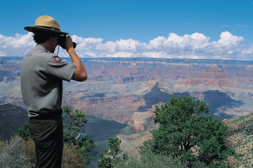 Garde du Grand Canyon National Park.