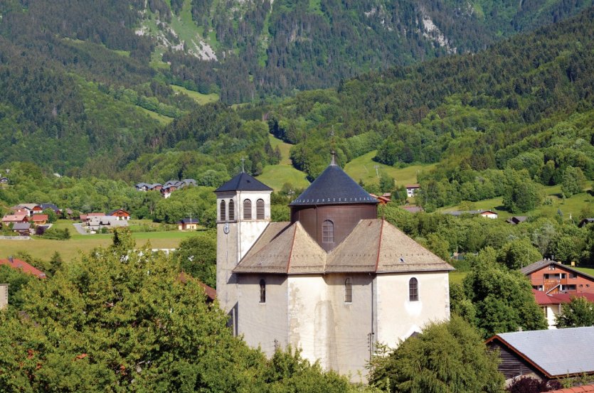 Eglise du village de Bernex.