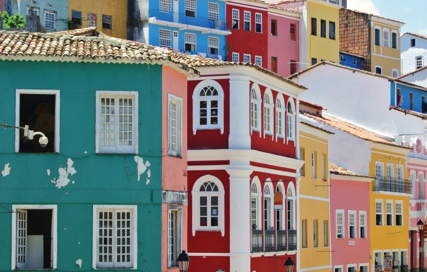 Les façades de Pelourinho.