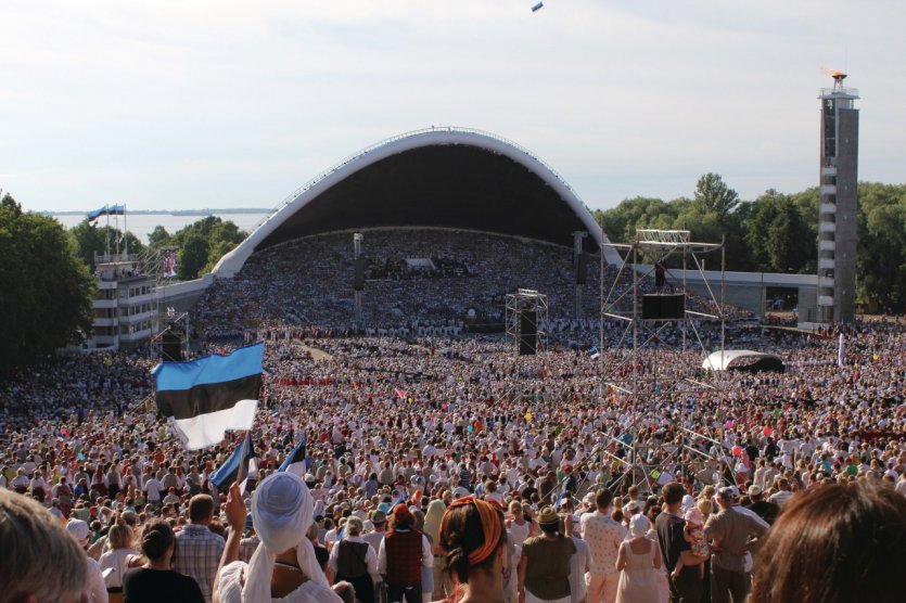 <p>Festival de chant de Tallinn.</p>