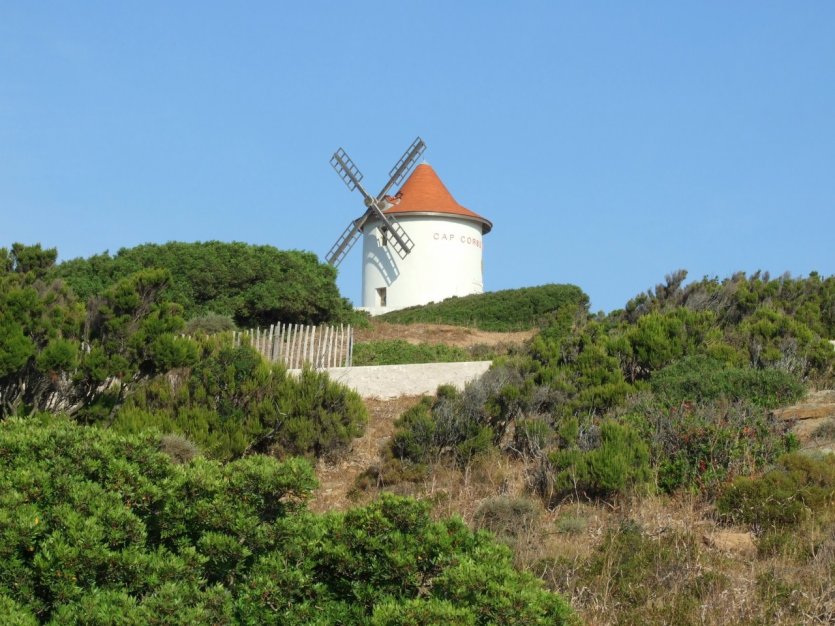 Le moulin Mattei à Ersa