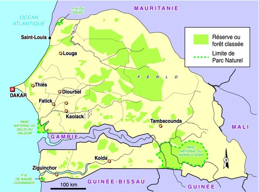 Parcs et réserves
