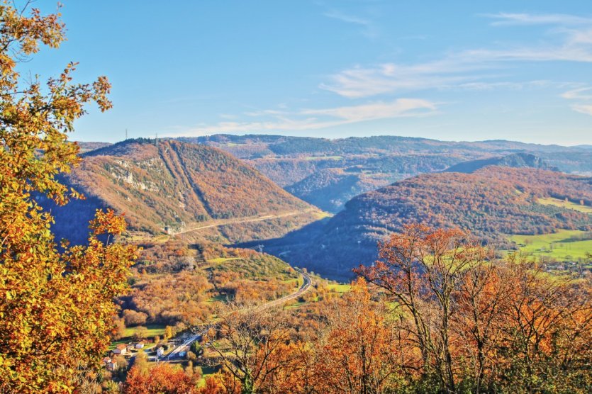 Paysage jurassien.