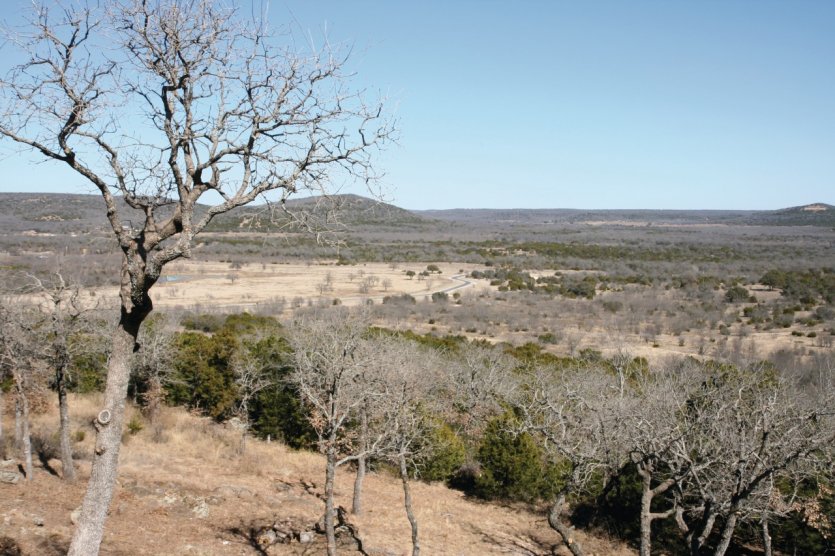 Région verdoyant Texas