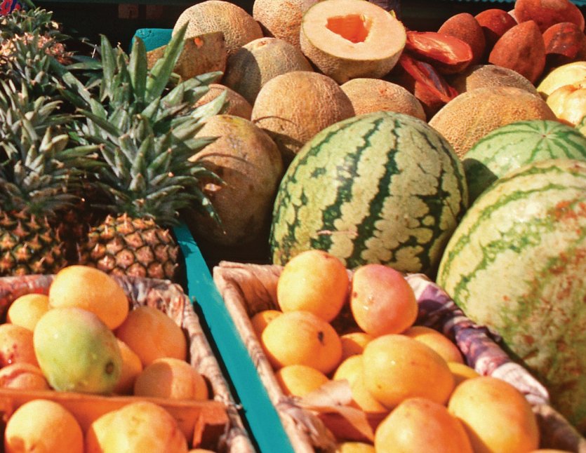 <p>Fruits tropicaux.</p>