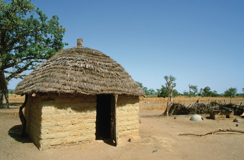 <p>Petit village aux alentours de Diakhao.</p>