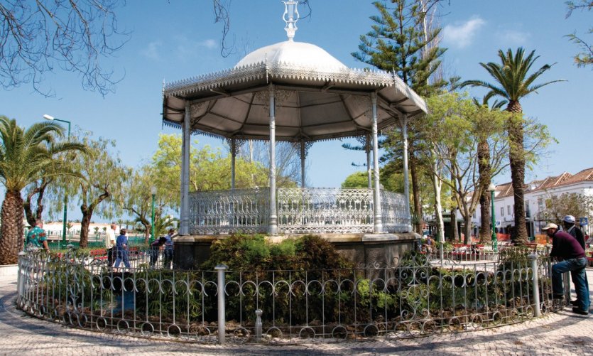 Bandstand in Tavira. Bandstand in Tavira.