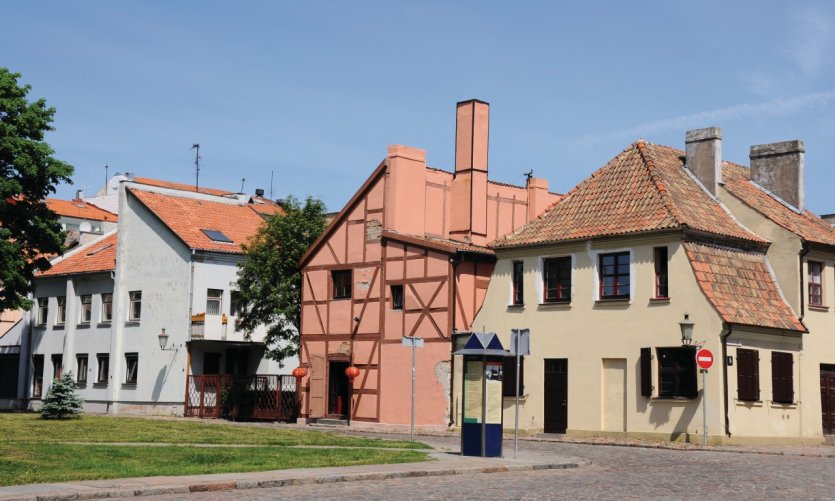<p>Vieille ville de Klaipéda.</p> <p>Vieille ville de Klaipéda.</p>