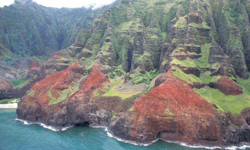 <p>A helicopter overview of the Na Pali Coast.</p> <p>A helicopter overview of the Na Pali Coast.</p>