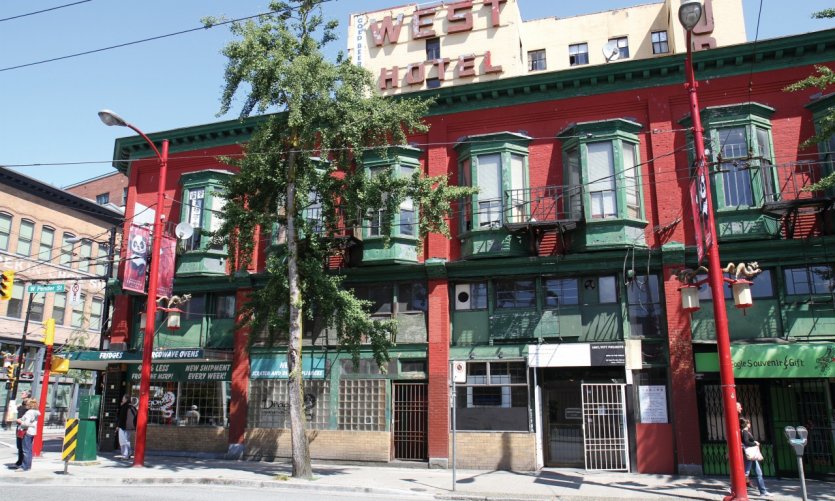 Edificio de Chinatown. Edificio de Chinatown.