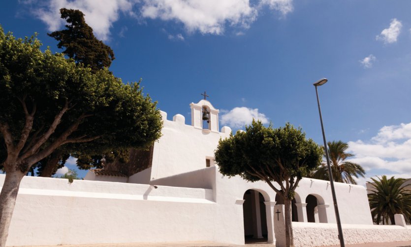 Église de San Jordi de Ses Salines. Église de San Jordi de Ses Salines.