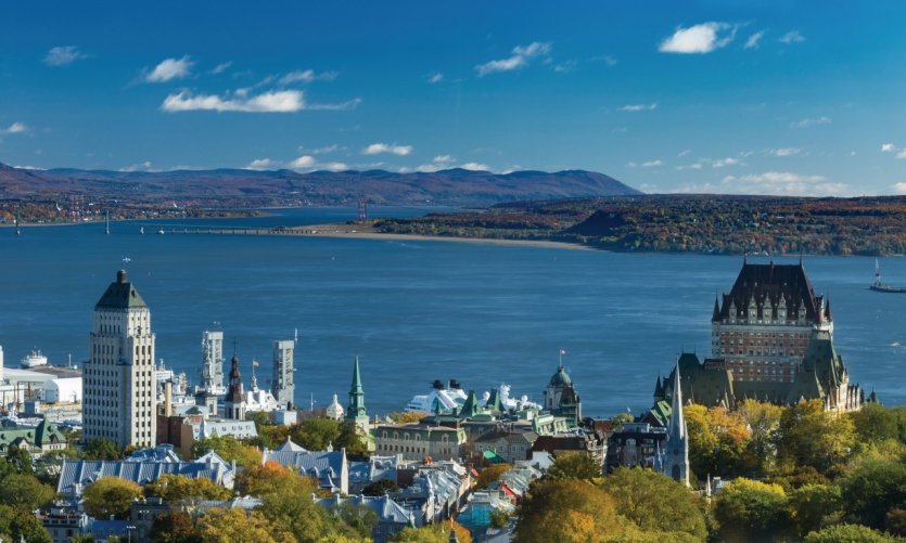 <p>La ville de Québec au matin.</p> <p>La ville de Québec au matin.</p>