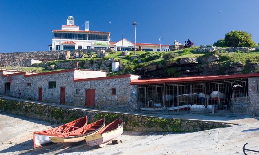 Port de la station balnéaire d'Hermanus. Port de la station balnéaire d'Hermanus.