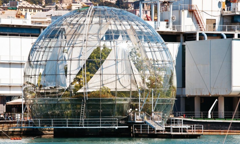 <p>Biosfera de Renzo Piano</p> <p>Biosfera de Renzo Piano</p>