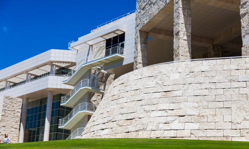 Le campus culturel et de recherche de Los Angeles, le Getty Center. Le campus culturel et de recherche de Los Angeles, le Getty Center.