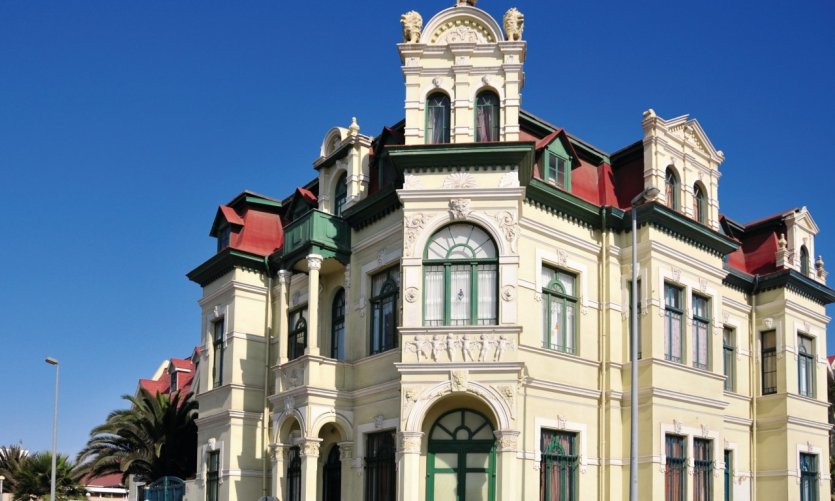 Ville de Swakopmund. Ville de Swakopmund.
