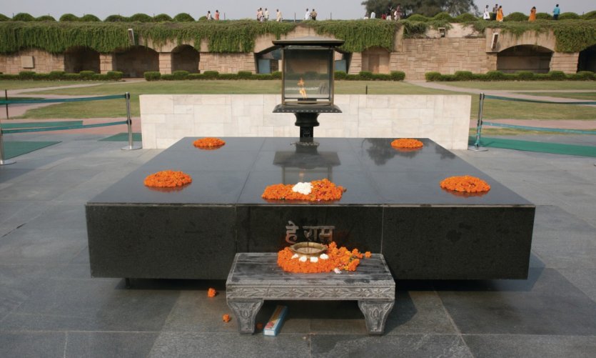 <p>Monument dédié à Mahatma Gandhi.</p> <p>Monument dédié à Mahatma Gandhi.</p>