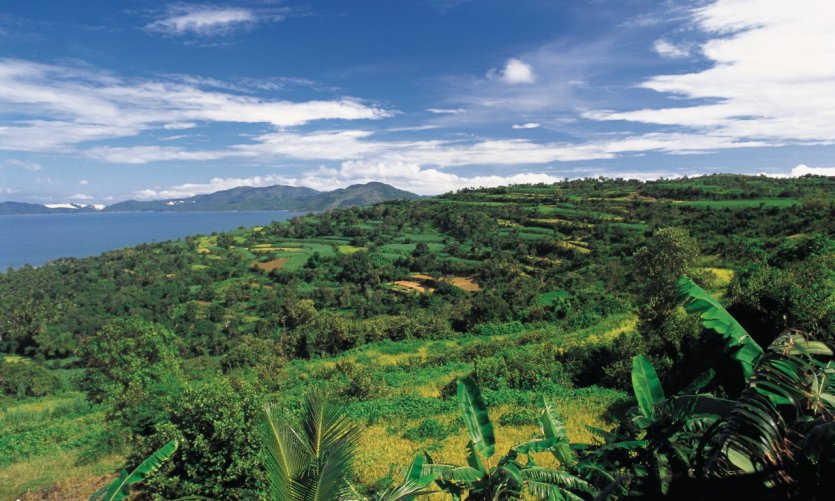 Paisaje de la región de Nha Trang. Paisaje de la región de Nha Trang.