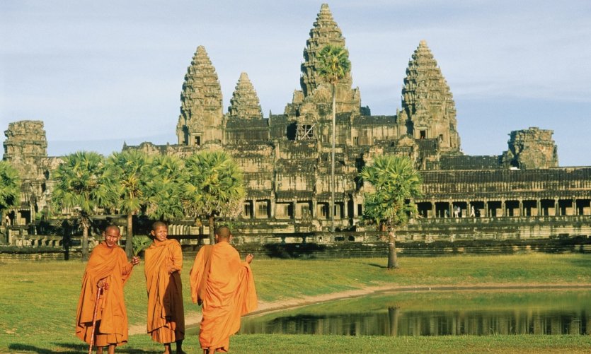 Temple d'Angkor Wat. Temple d'Angkor Wat.