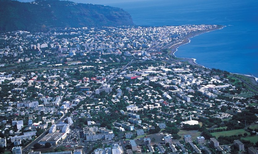 Survol de Saint-Paul. Survol de Saint-Paul.