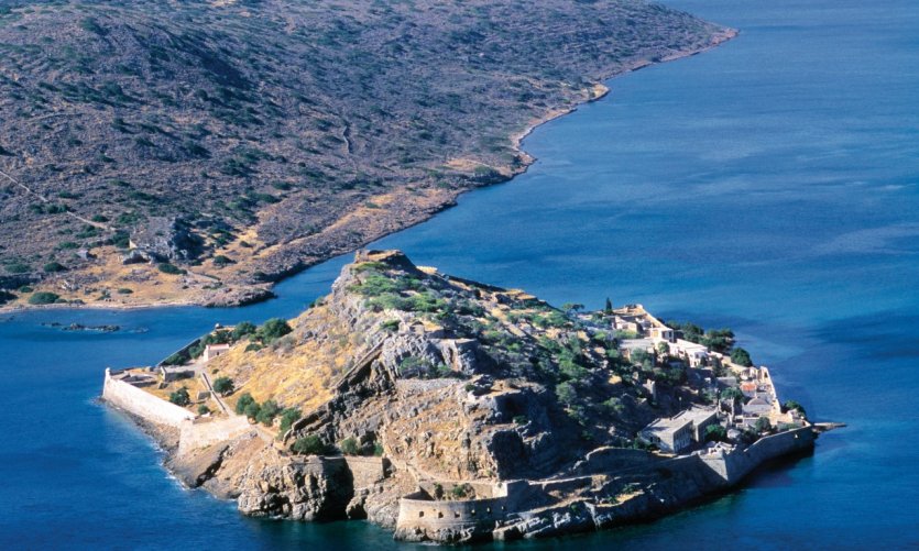 Île de Spinalonga. Île de Spinalonga.