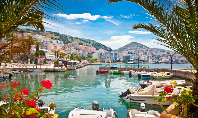 <p>El puerto de Saranda.</p> <p>El puerto de Saranda.</p>