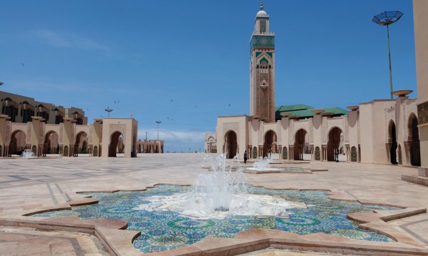 Mosquée Hassan II. Mosquée Hassan II.