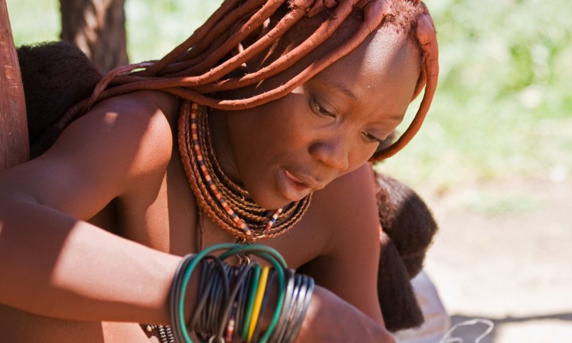 Femme Himba, au Kaokoland en Namibie. Femme Himba, au Kaokoland en Namibie.
