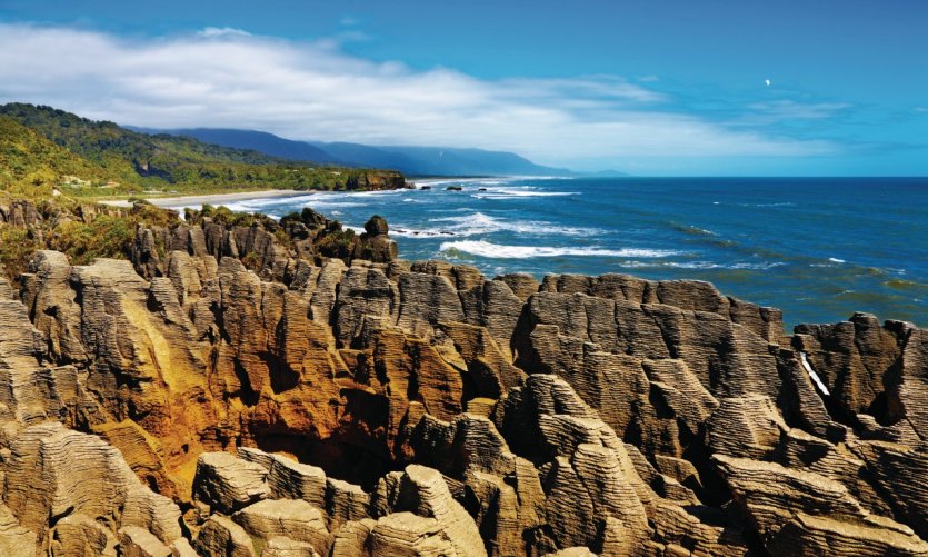 Pancake Rocks. Pancake Rocks.