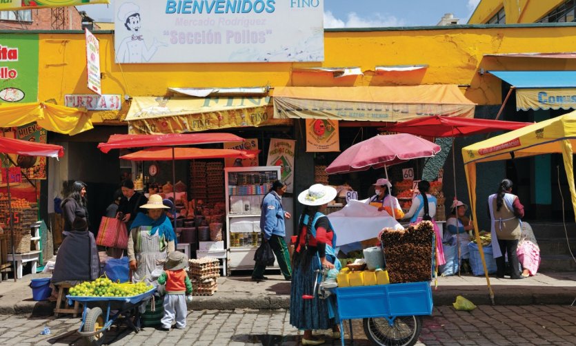Ville de La Paz. Ville de La Paz.