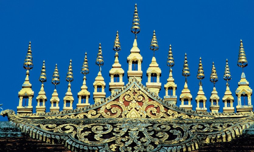<p>Détail architectural à Luang Prabang.</p> <p>Détail architectural à Luang Prabang.</p>
