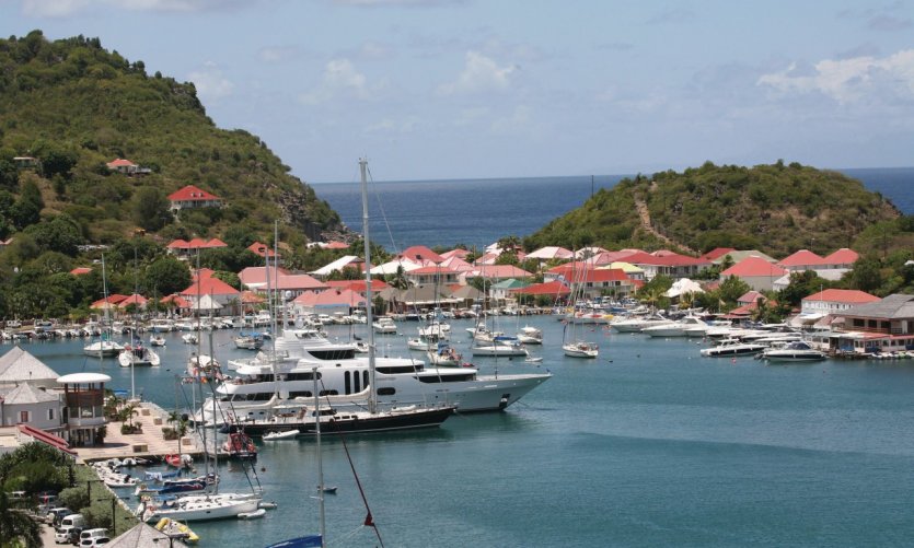 Port de Gustavia. Port de Gustavia.
