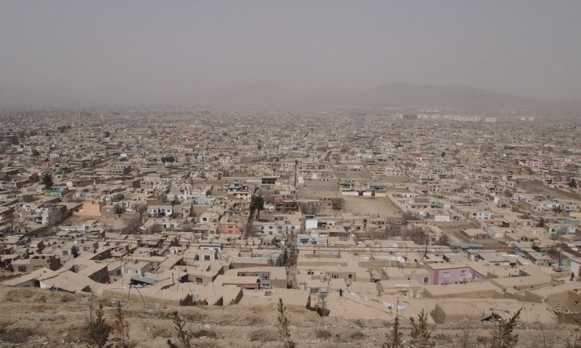 Vue sur Kaboul depuis la colline de Wazir Akbar Khan. Vue sur Kaboul depuis la colline de Wazir Akbar Khan.