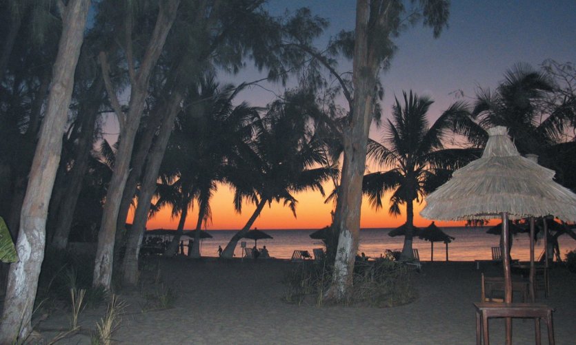 Sunset on the beach of Ifaty Sunset on the beach of Ifaty
