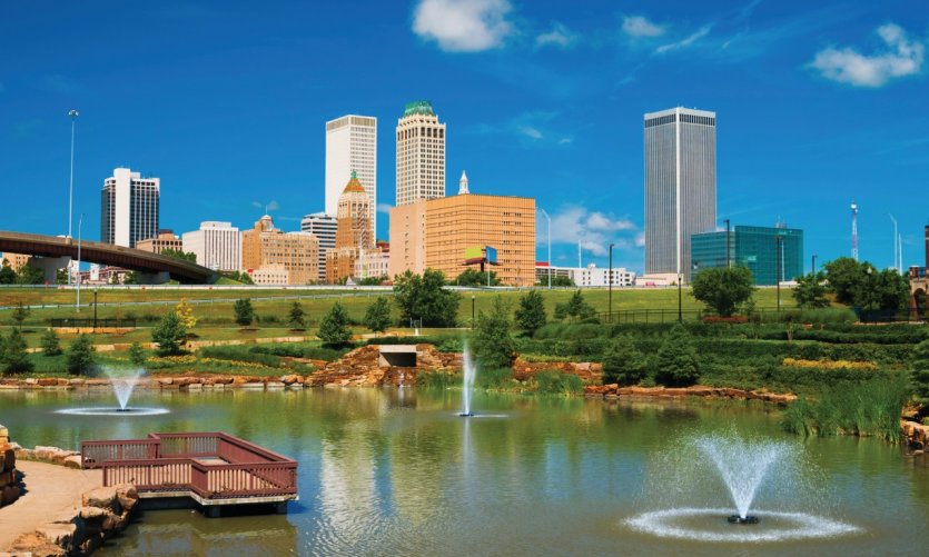 Skyline de Tulsa. Skyline de Tulsa.