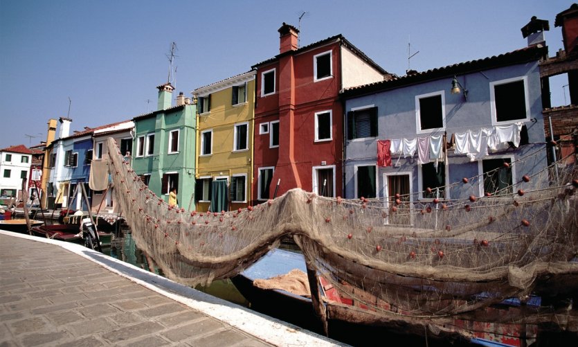 Île de Burano. Île de Burano.