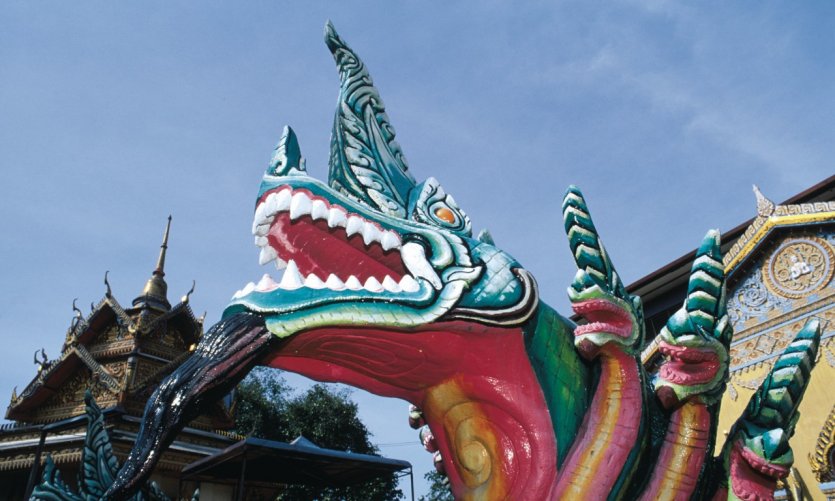 Dragon d'un Temple Thaï Dragon d'un Temple Thaï