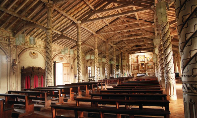 <p>Iglesia de la Misión Jesuita de San Javier.</p> <p>Iglesia de la Misión Jesuita de San Javier.</p>